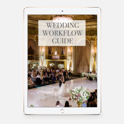 Wedding Workflow Guide