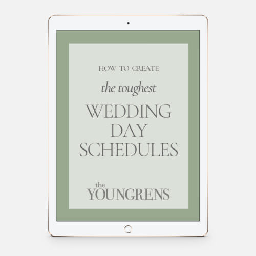 Execution Guide: How to Create the Toughest Wedding Day Schedules