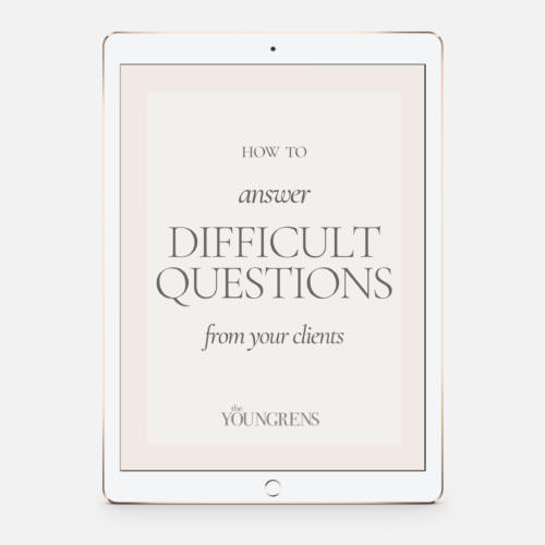 Execution Guide: How to Answer Difficult Questions from Clients